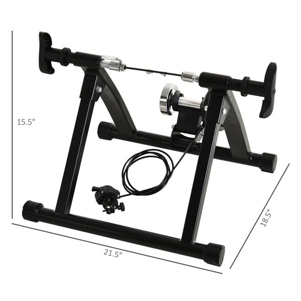 Soozier Indoor Magnetic Bike Bicycle Trainer