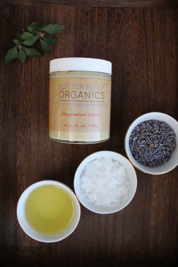 Butter Me Up Organics - Magnesium Lotion / Magnesium / Magnesium Cream / Magnesium