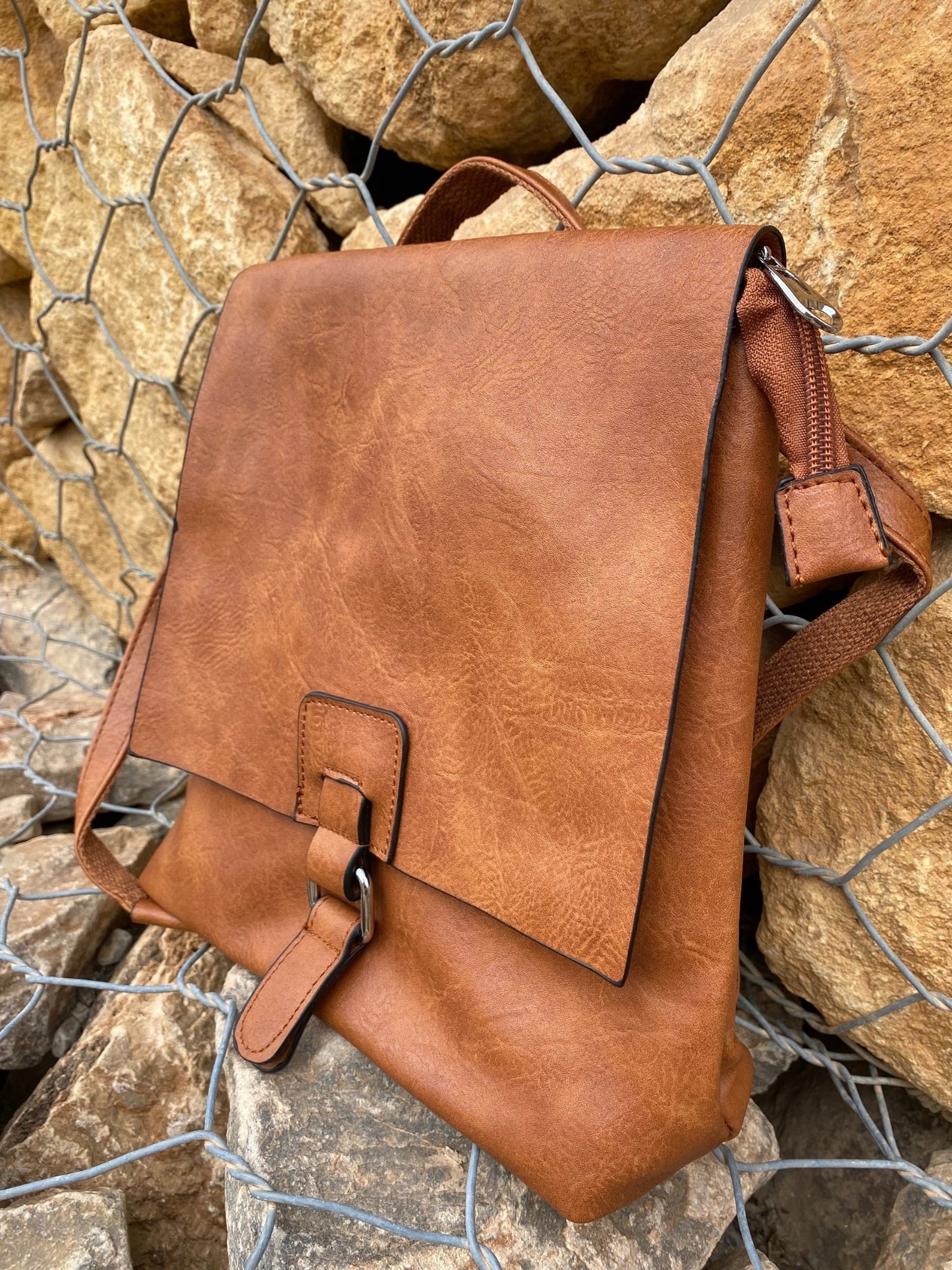 Elegant Brown Backpack