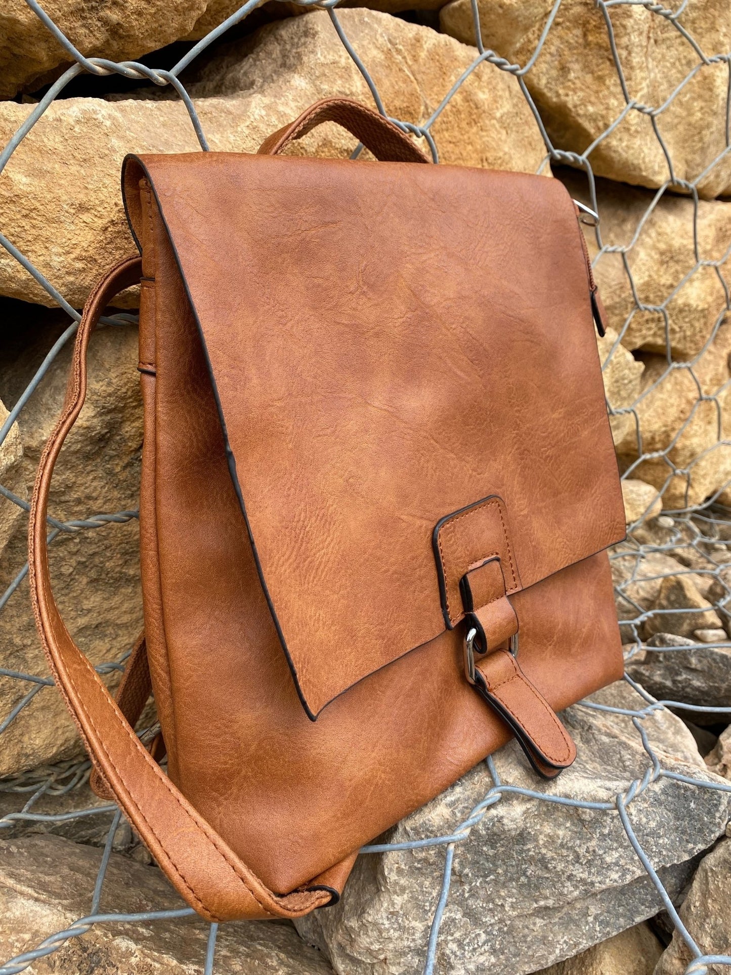 Elegant Brown Backpack