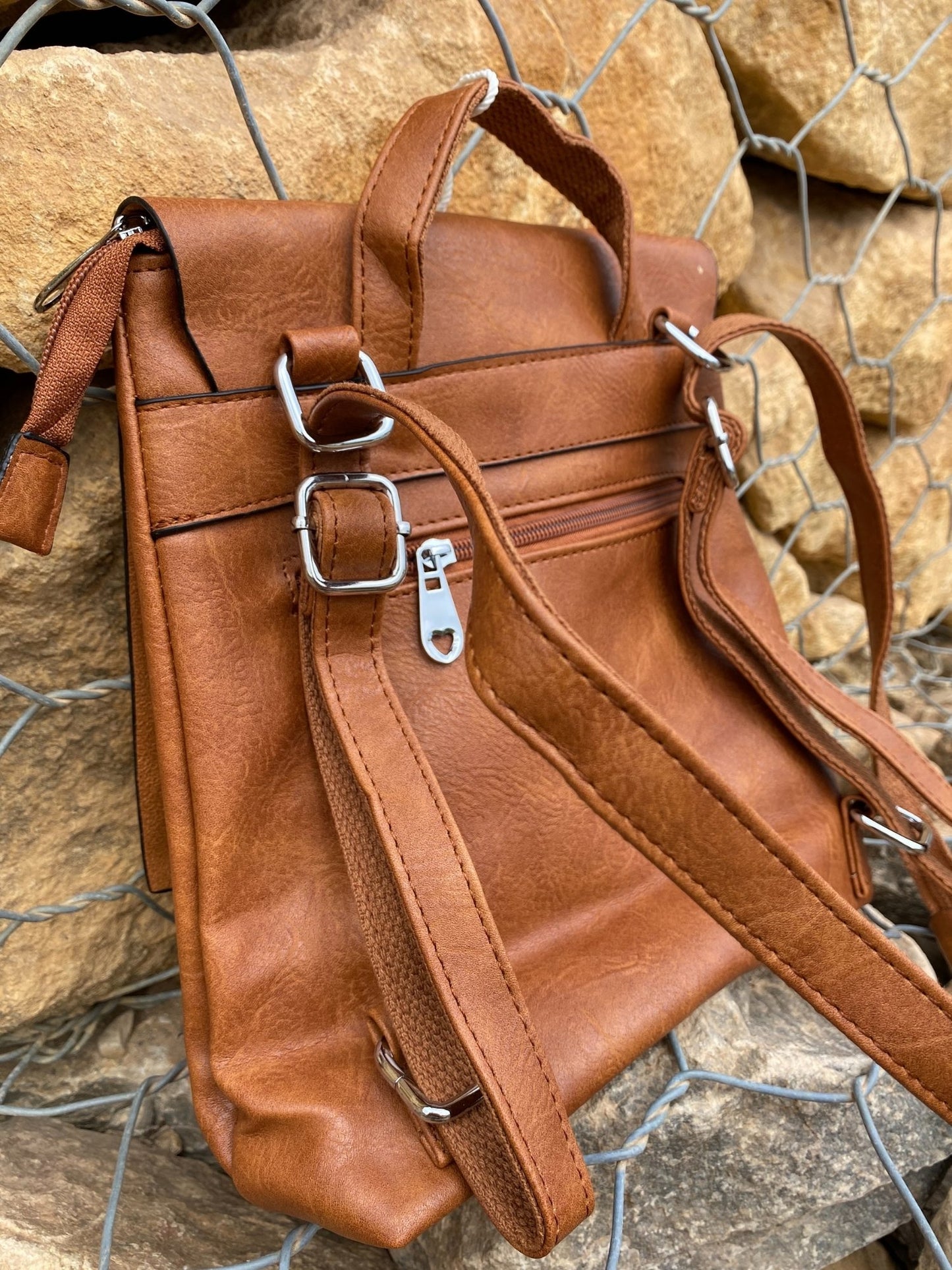 Elegant Brown Backpack