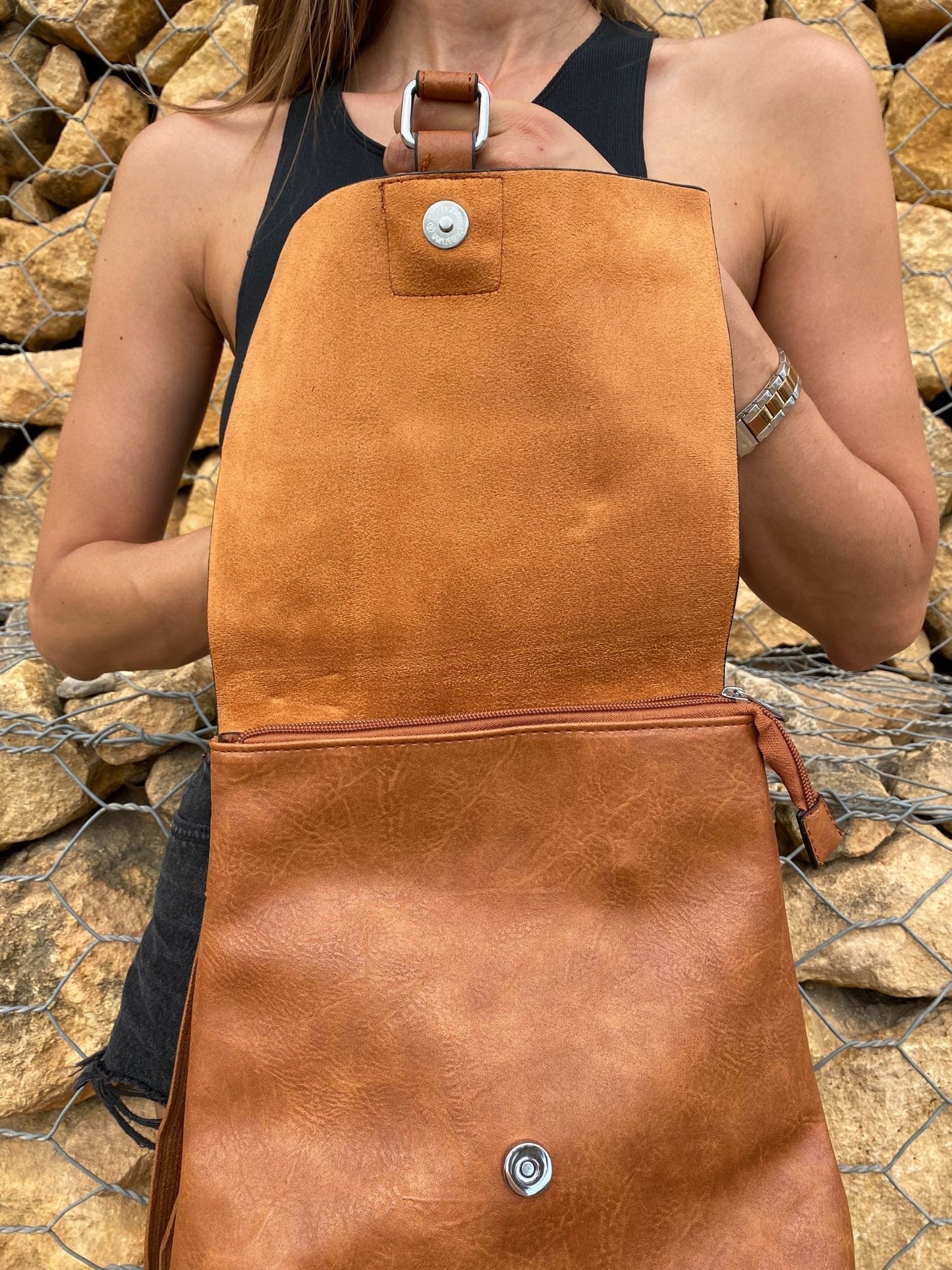 Elegant Brown Backpack