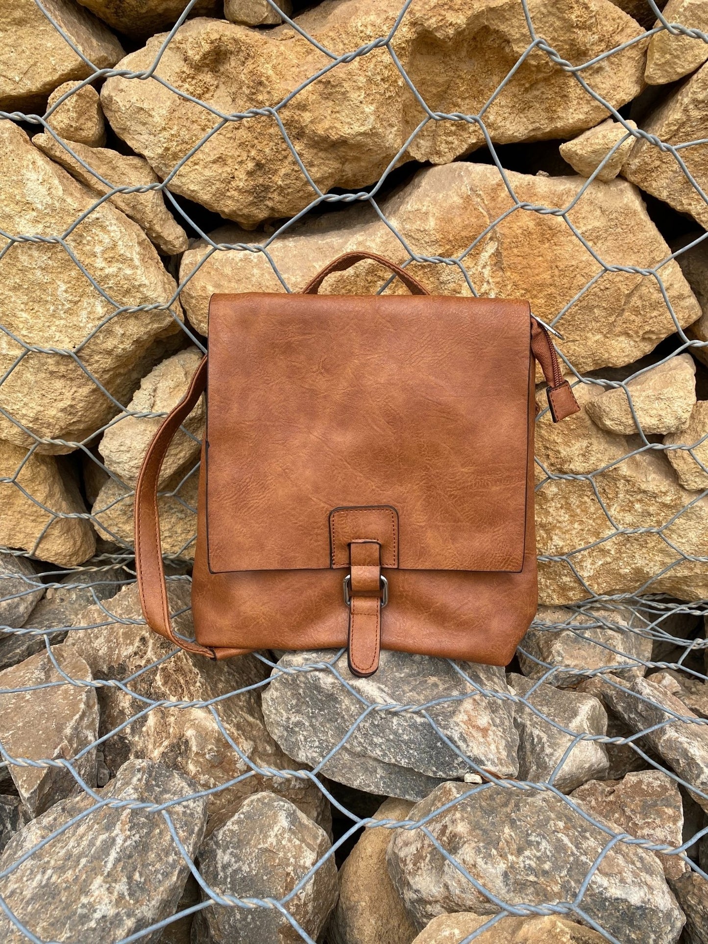 Elegant Brown Backpack