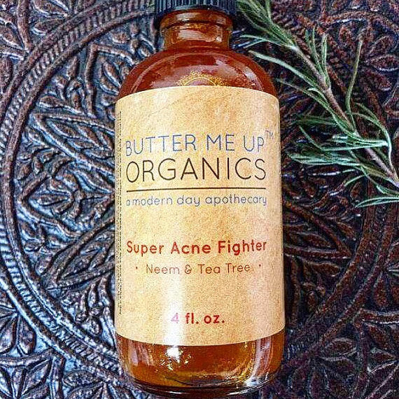 Butter Me Up Organics - Super Acne Fighter / Organic Acne Treatment / Acne